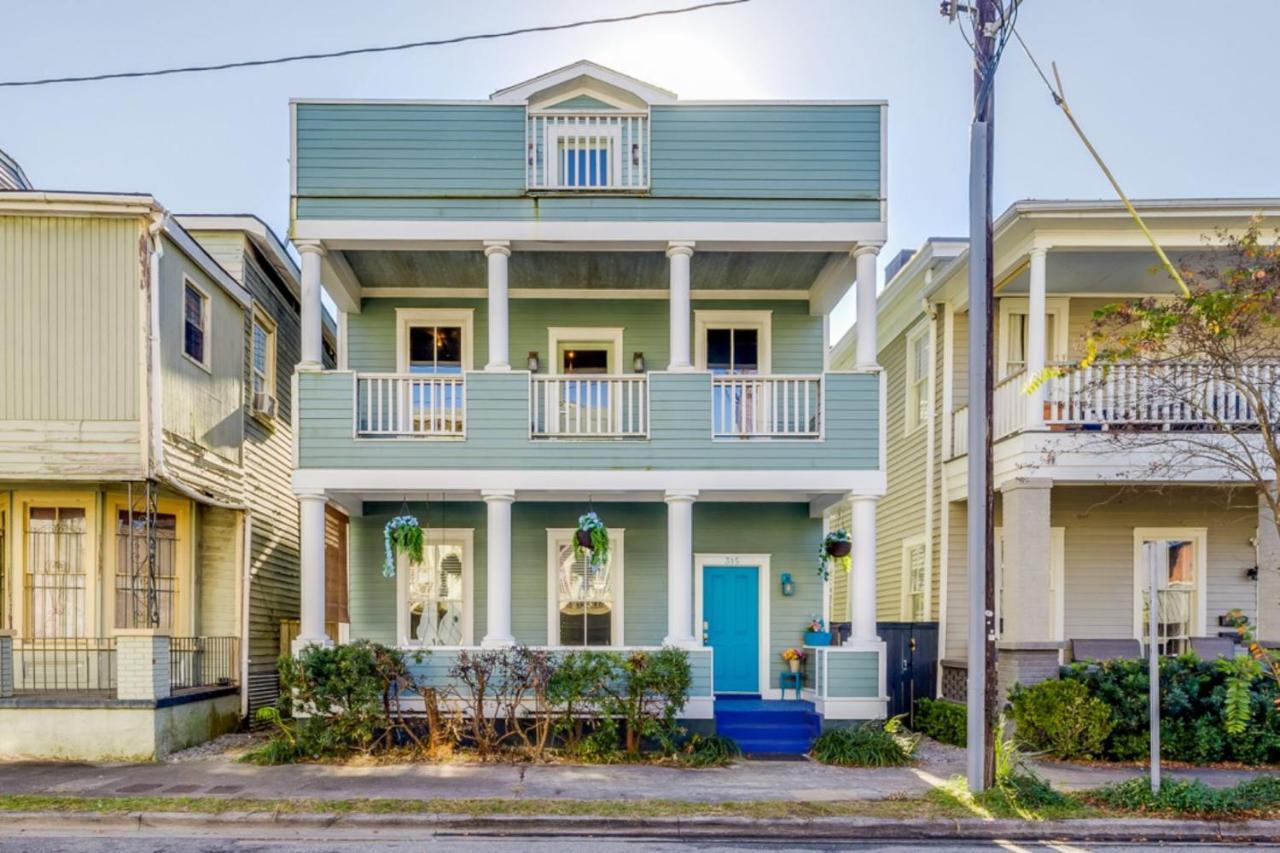 Southern Charmer-Historic District Downtown-Front Porch-Walk Score 90!!-Private Parking-1 Minute To Forsyth Park Саванна Екстер'єр фото
